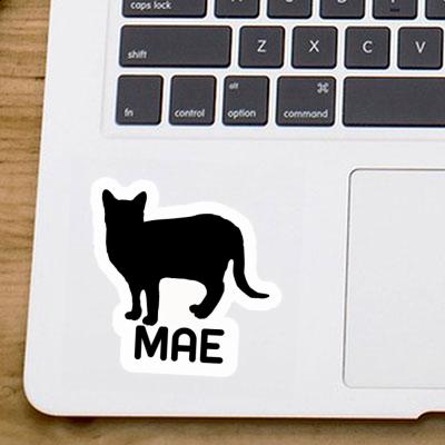 Sticker Mae Cat Notebook Image