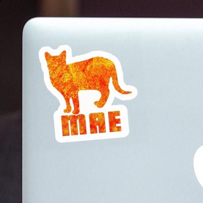 Sticker Cat Mae Laptop Image