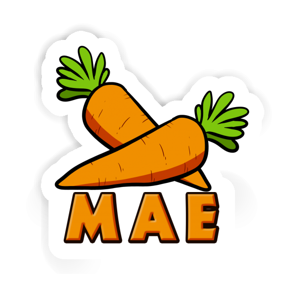 Sticker Carrot Mae Laptop Image