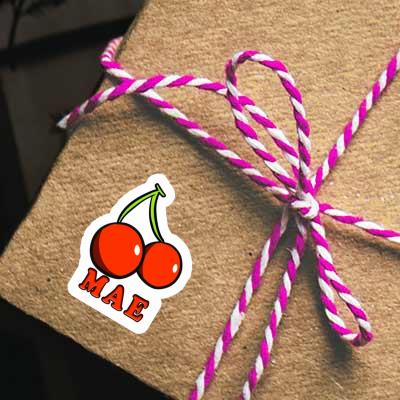 Sticker Mae Cherry Notebook Image