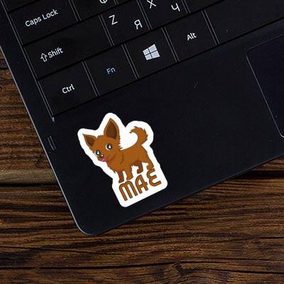 Sticker Mae Chihuahua Notebook Image