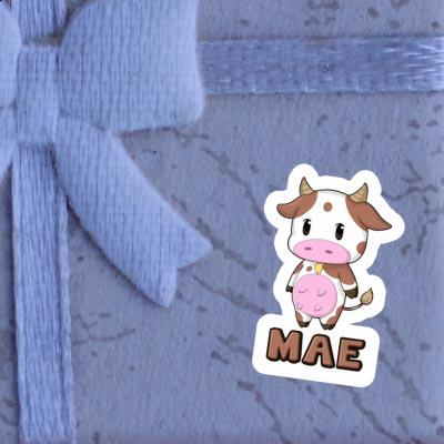 Sticker Mae Cow Laptop Image