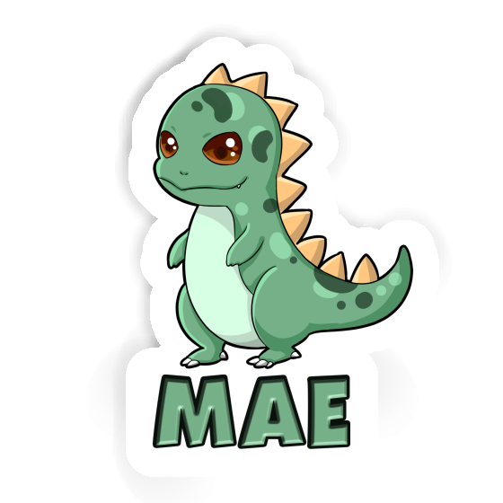 Dino Sticker Mae Notebook Image