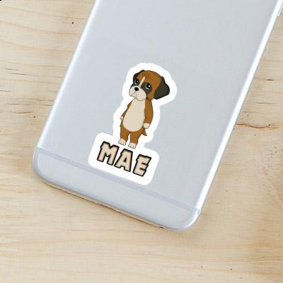 German Boxer Sticker Mae Image