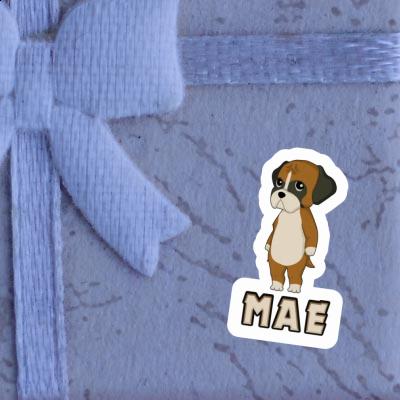 German Boxer Sticker Mae Laptop Image