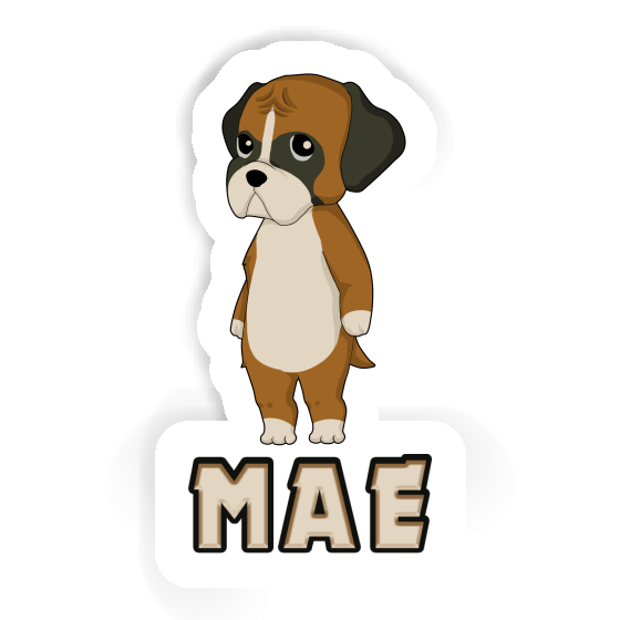 German Boxer Sticker Mae Gift package Image