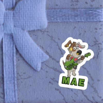 Guitarist Sticker Mae Notebook Image