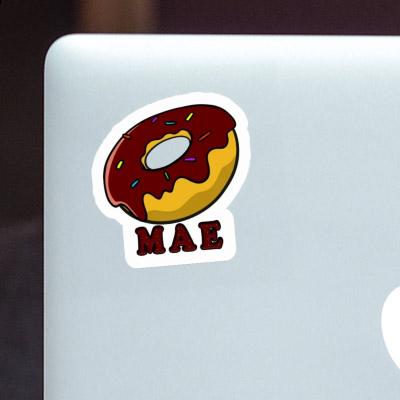 Mae Sticker Donut Notebook Image