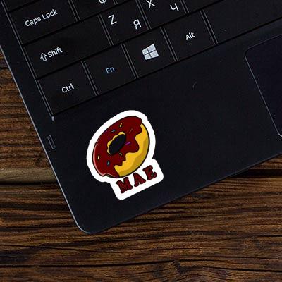 Mae Sticker Donut Laptop Image