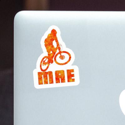 Sticker Mae Downhiller Laptop Image