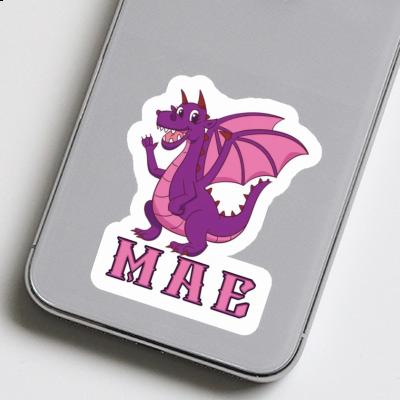 Mae Autocollant Dragon mère Laptop Image