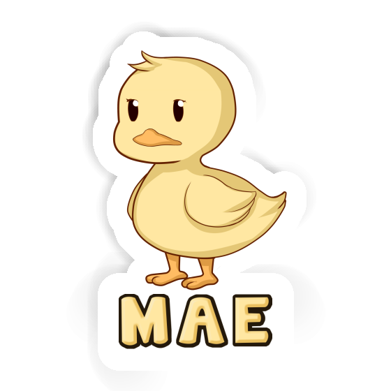 Sticker Duck Mae Laptop Image