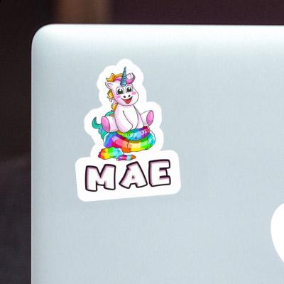 Baby licorne Autocollant Mae Image