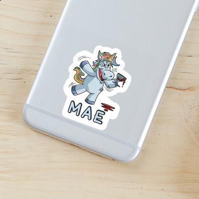 Wine Unicorn Sticker Mae Notebook Image