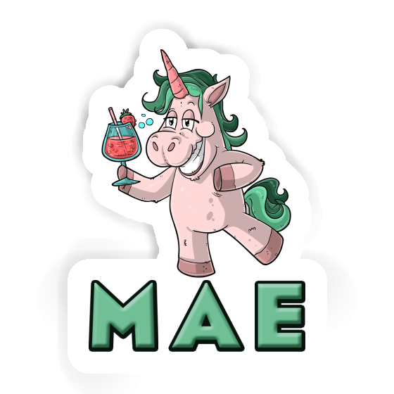 Sticker Mae Party Unicorn Image