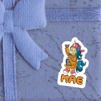 Licorne hip-hop Autocollant Mae Gift package Image