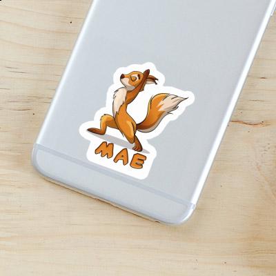 Squirrel Sticker Mae Laptop Image