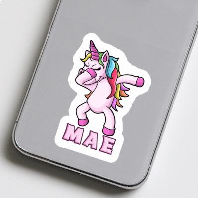 Mae Sticker Unicorn Laptop Image