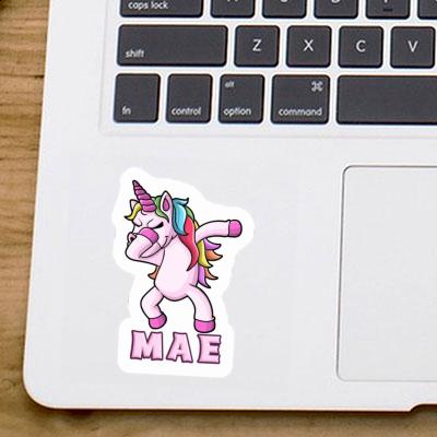 Mae Sticker Unicorn Laptop Image