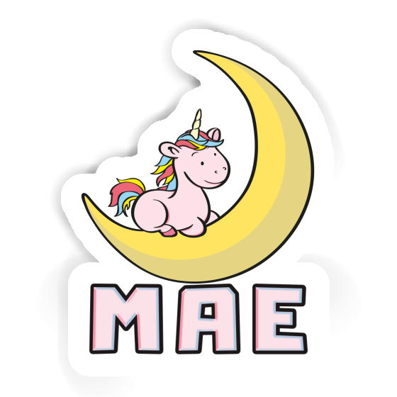 Mae Autocollant Licorne Notebook Image