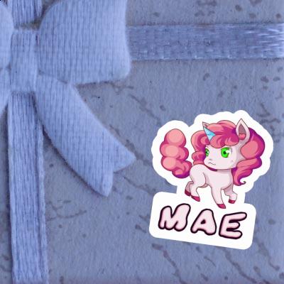 Autocollant Licorne Mae Image