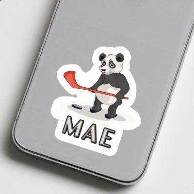 Ice Hockey Panda Sticker Mae Image