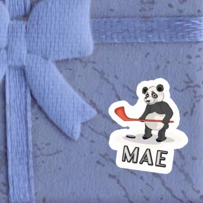 Ice Hockey Panda Sticker Mae Gift package Image