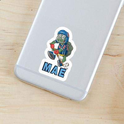 Hockey Player Sticker Mae Image