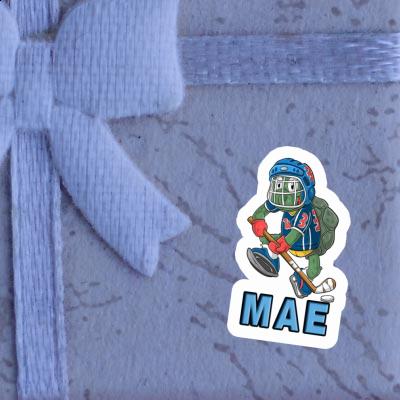 Sticker Mae Eishockeyspieler Notebook Image