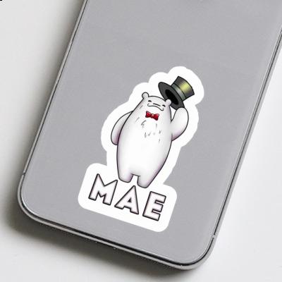 Mae Sticker Eisbär Notebook Image