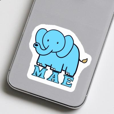 Sticker Elephant Mae Laptop Image