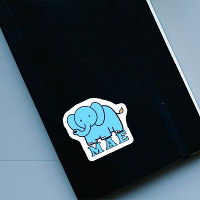 Sticker Elefant Mae Image