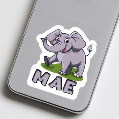 Sticker Elephant Mae Image