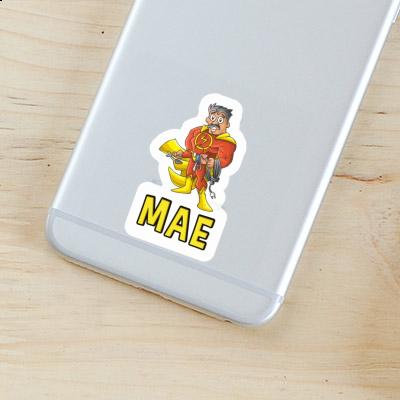 Electrician Sticker Mae Notebook Image