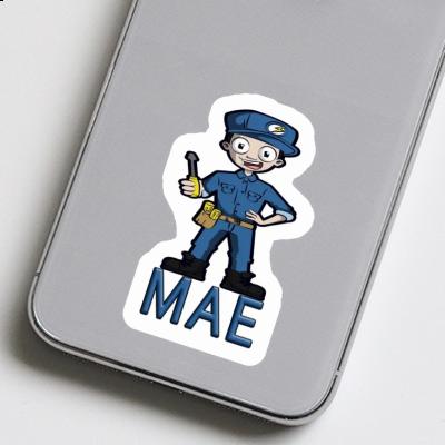 Sticker Mae Electrician Image