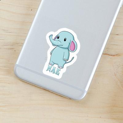 Elefant Sticker Mae Notebook Image