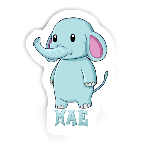 Elefant Sticker Mae Laptop Image