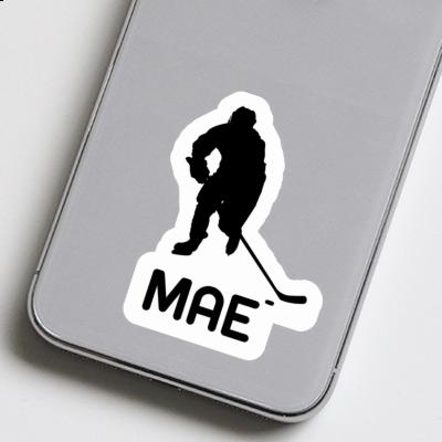 Mae Sticker Eishockeyspieler Laptop Image