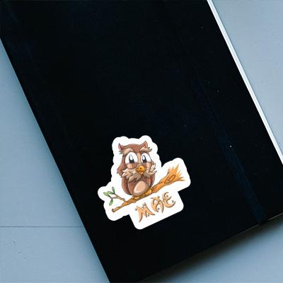 Sticker Mae Owl Notebook Image