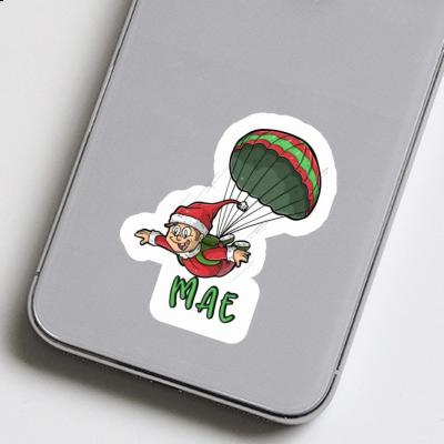 Skydiver Sticker Mae Image