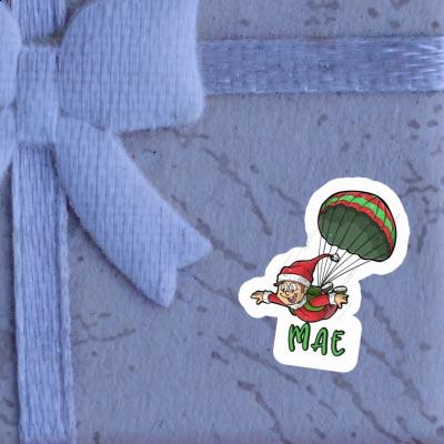 Skydiver Sticker Mae Gift package Image