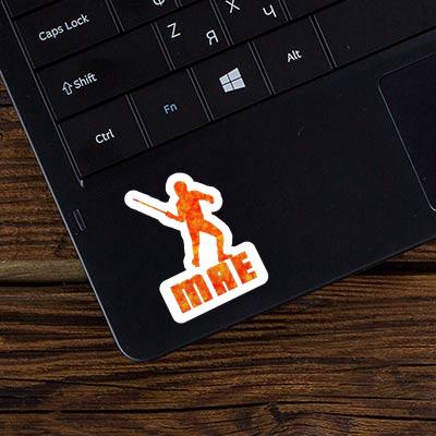 Sticker Fechter Mae Laptop Image