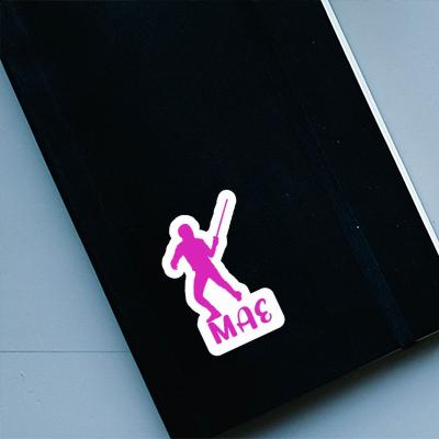 Sticker Mae Fencer Notebook Image