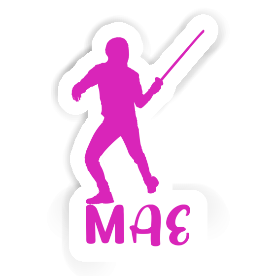 Sticker Mae Fencer Laptop Image