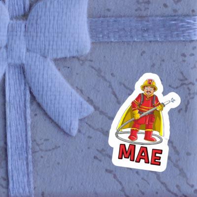 Sticker Firefighter Mae Image