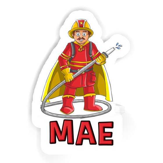 Sticker Firefighter Mae Gift package Image