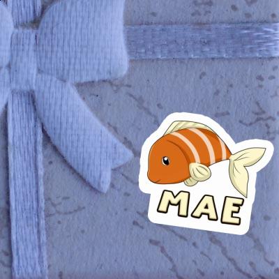 Mae Sticker Fisch Notebook Image