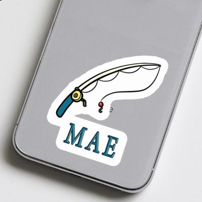 Fishing Rod Sticker Mae Laptop Image