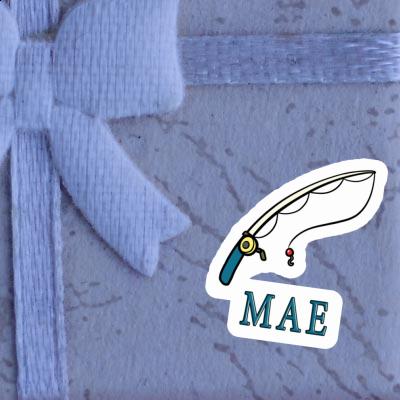 Fishing Rod Sticker Mae Image