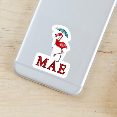 Sticker Flamingo Mae Laptop Image